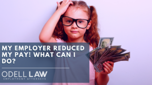 reduced wages