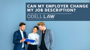 change job description